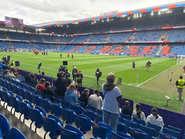 St. Jakob-Park, section: A1 Parkett, row: 9, seat: 105