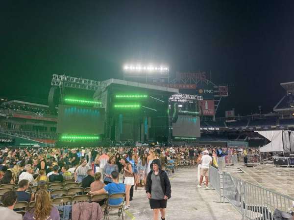 Nationals Park, section: ada, row: 1, seat: 1