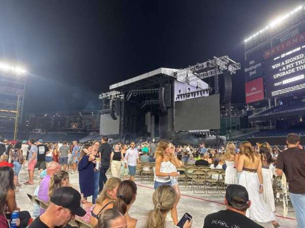 Nationals Park, section: Floor 8, row: 3, seat: 1
