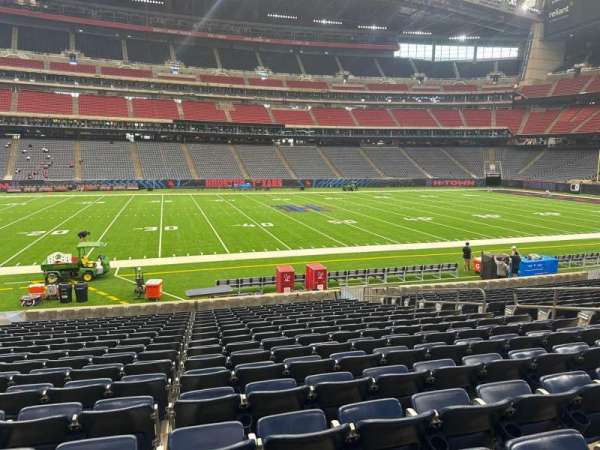 NRG Stadium, section: 108, row: s, seat: 11