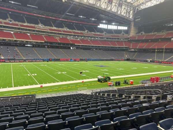 NRG Stadium, section: 110, row: s, seat: 11