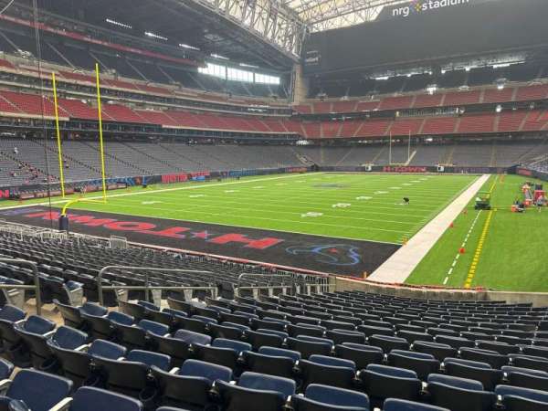 NRG Stadium, section: 114, row: s, seat: 9