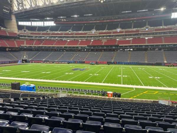 NRG Stadium, section: 105, row: s, seat: 11