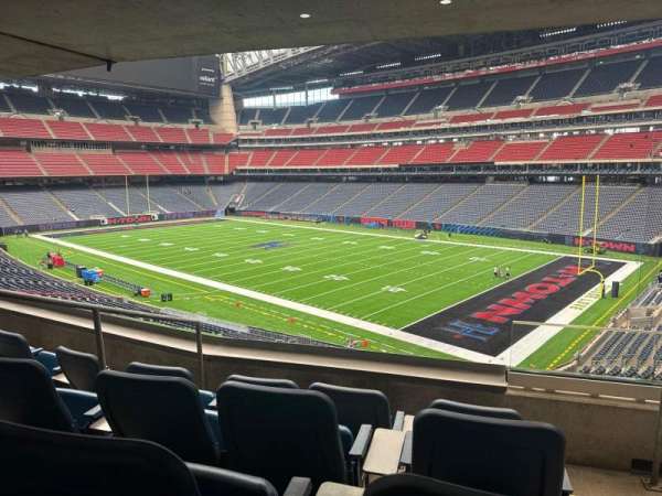 NRG Stadium, section: 204