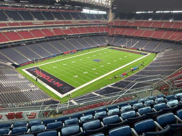 NRG Stadium, section: 615, row: f, seat: 11