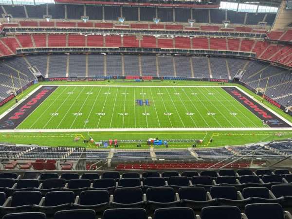 NRG Stadium, section: 609, row: f, seat: 11