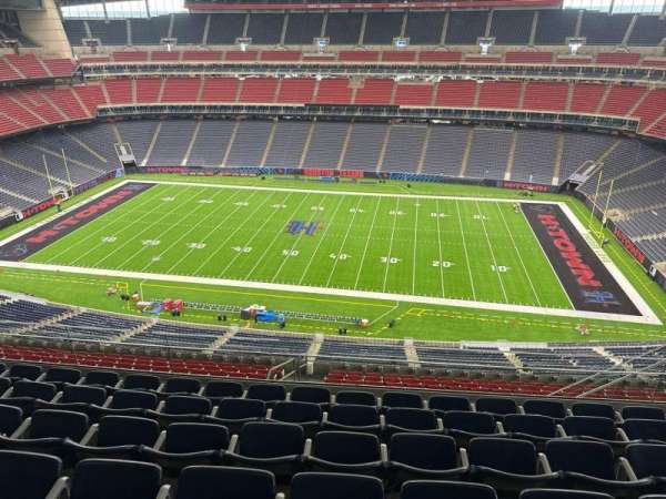 NRG Stadium, section: 607, row: f, seat: 11
