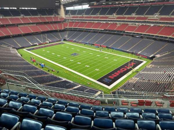 NRG Stadium, section: 602, row: f, seat: 11