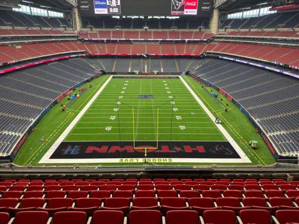 NRG Stadium, section: 547, row: j, seat: 11