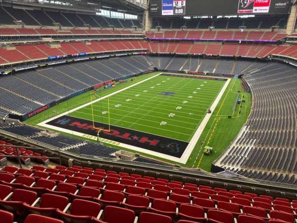 NRG Stadium, section: 544, row: j, seat: 11