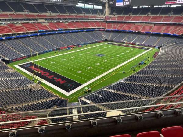 NRG Stadium, section: 541, row: j, seat: 11