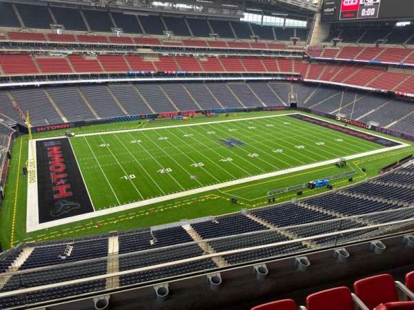NRG Stadium, section: 538, row: j, seat: 11
