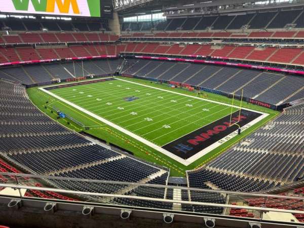 NRG Stadium, section: 527, row: j, seat: 11