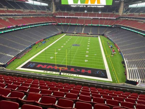 NRG Stadium, section: 520, row: j, seat: 11