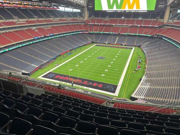 NRG Stadium, section: 619, row: j, seat: 11