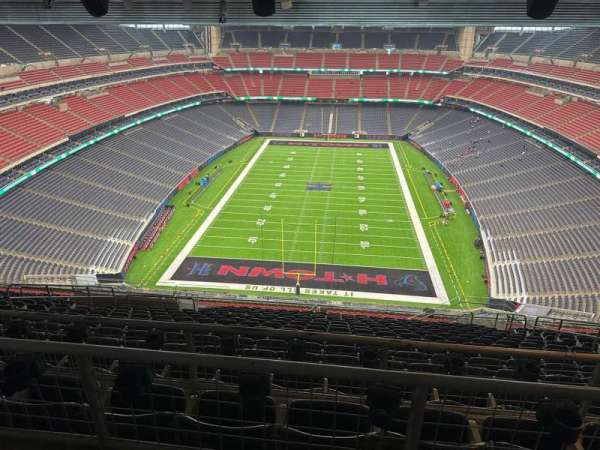 NRG Stadium, section: 721, row: r, seat: 9
