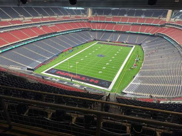 NRG Stadium, section: 718, row: r, seat: 9
