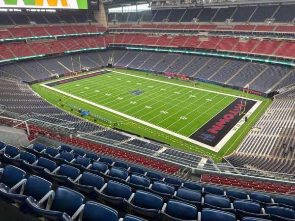NRG Stadium, section: 629, row: f, seat: 11