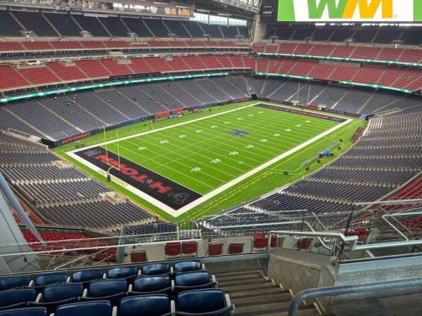 NRG Stadium, section: 642, row: f, seat: 6