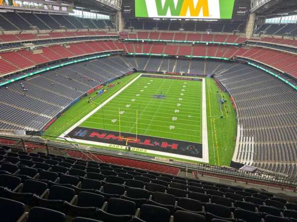 NRG Stadium, section: 646, row: j, seat: 11