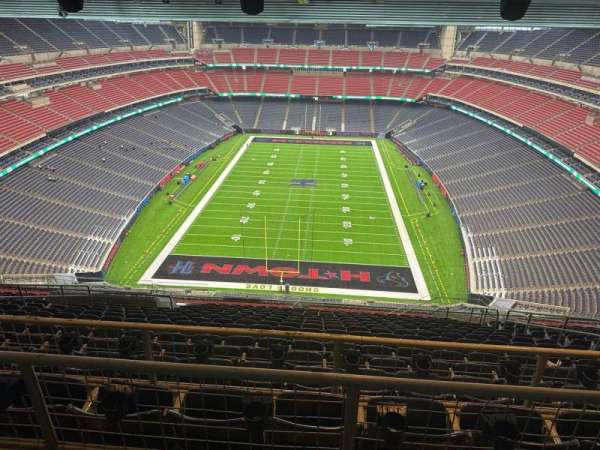 NRG Stadium, section: 747, row: r, seat: 9