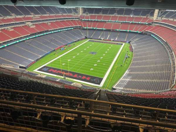 NRG Stadium, section: 744, row: r, seat: 9
