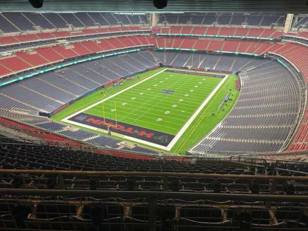 NRG Stadium, section: 743, row: r, seat: 9