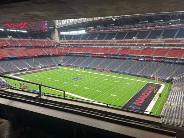NRG Stadium, section: 408