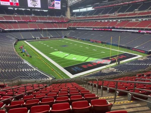 NRG Stadium, section: 356, row: m, seat: 3