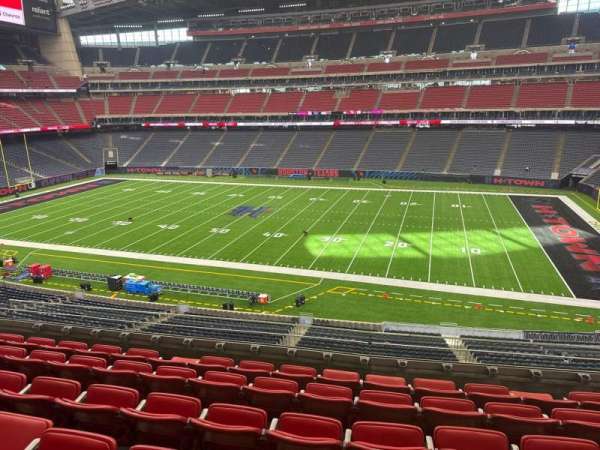 NRG Stadium, section: 307, row: m, seat: 11