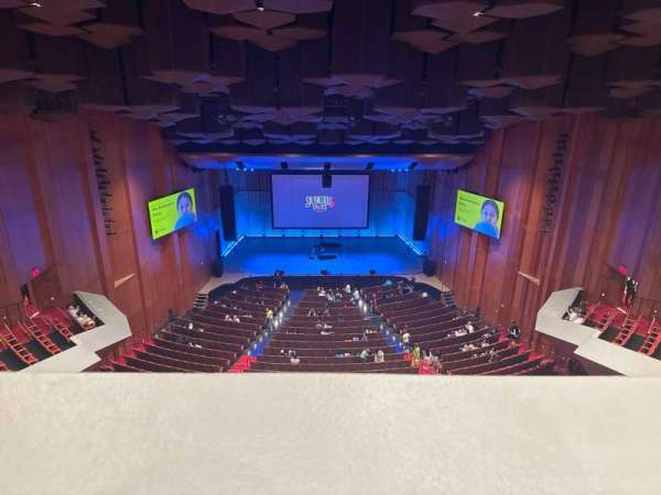 Jones Hall, section: balcony c, row: a, seat: 110