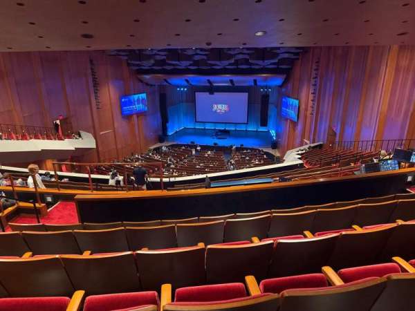 Jones Hall, section: mezzanine d, row: l, seat: 216