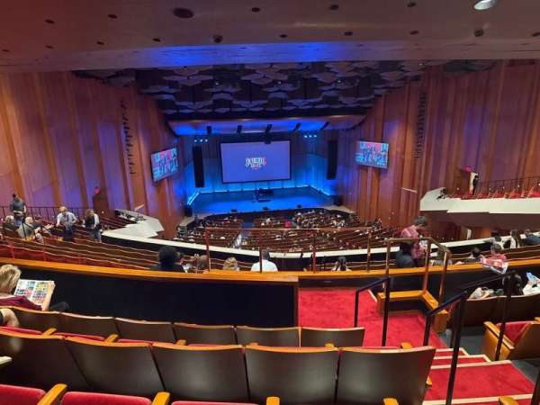 Jones Hall, section: mezzanine b, row: k, seat: 205