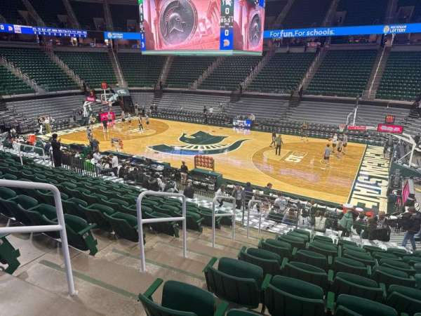 Breslin Center, section: 108, row: 21, seat: 103