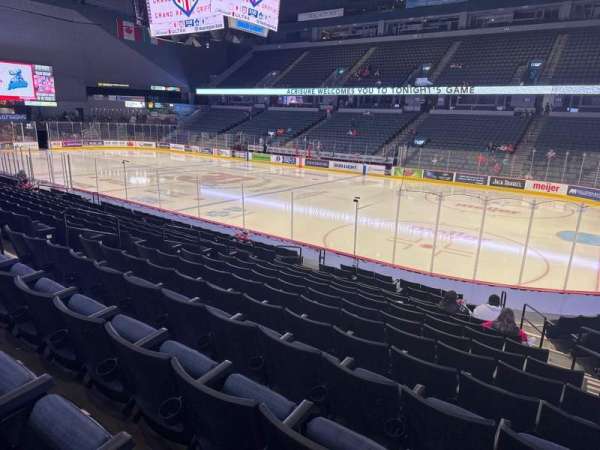 Van Andel Arena, section: 106, row: n, seat: 5