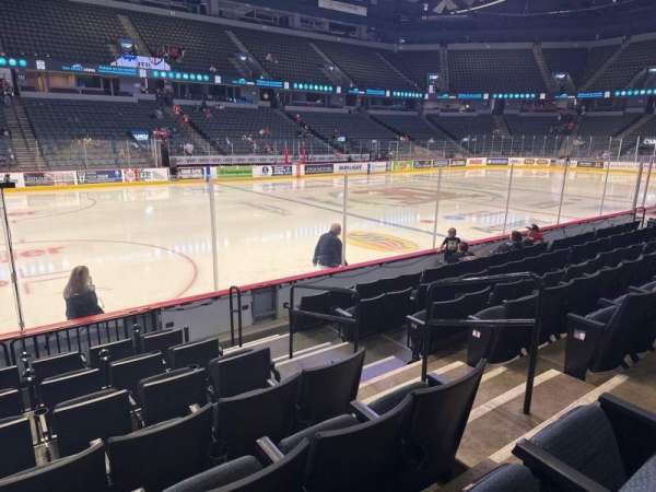Van Andel Arena, section: 110, row: g, seat: 4