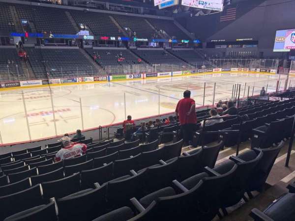 Van Andel Arena, section: 124, row: m, seat: 6