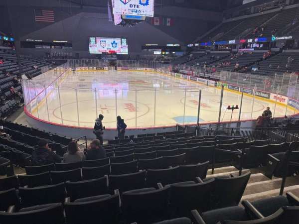 Van Andel Arena, section: 102, row: n, seat: 4