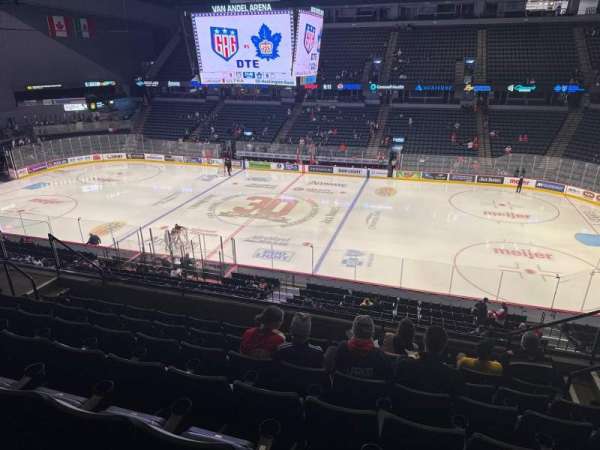 Van Andel Arena, section: 207, row: g, seat: 10