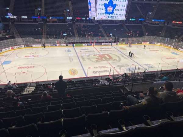 Van Andel Arena, section: 209, row: h, seat: 13