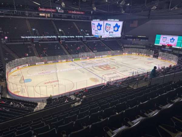 Van Andel Arena, section: 224, row: j, seat: 17