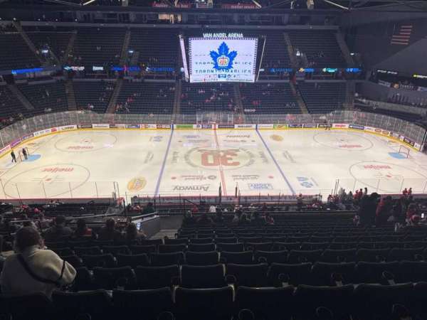 Van Andel Arena, section: 222, row: p, seat: 16