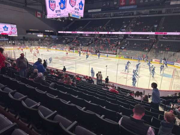 Van Andel Arena, section: 106, row: q, seat: 5