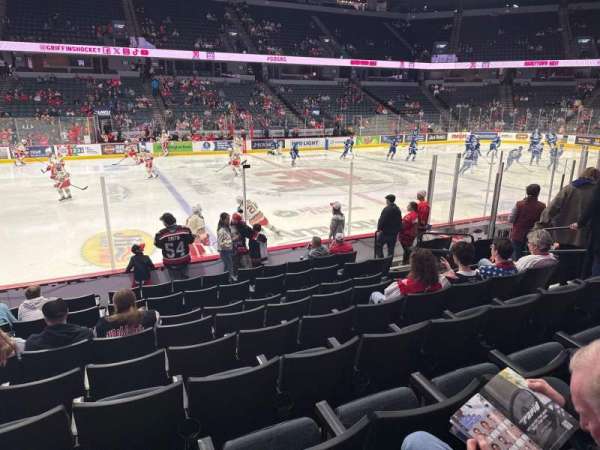 Van Andel Arena, section: 109, row: j, seat: 9