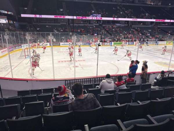 Van Andel Arena, section: 110, row: g, seat: 8