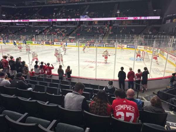 Van Andel Arena, section: 120, row: h, seat: 5