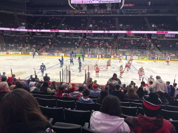 Van Andel Arena, section: 122, row: m, seat: 5