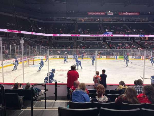 Van Andel Arena, section: 123, row: f, seat: 22