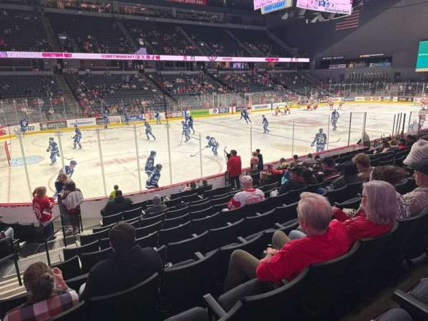 Van Andel Arena, section: 124, row: l, seat: 11