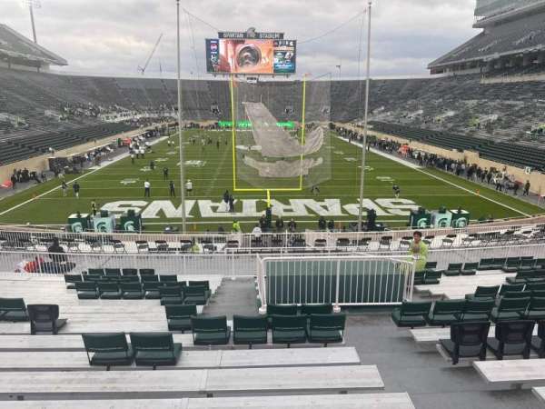 Spartan Stadium, section: 1, row: 36, seat: 40
